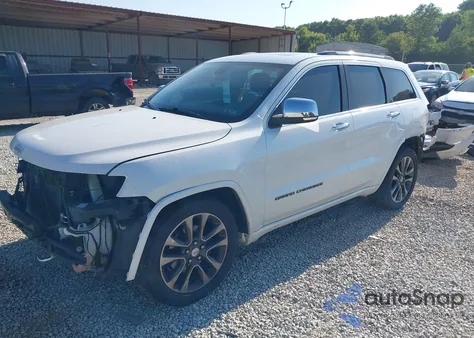 2017 Jeep Grand Cherokee Overland из США, поврежденный, VIN 1C4RJFCG5HC802621